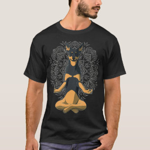 Dog Yoga Australian Kelpie _1 T-Shirt