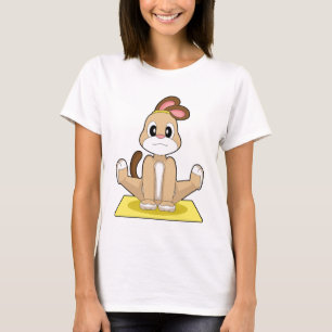 Dog Yoga Fitness Gymnastics T-Shirt