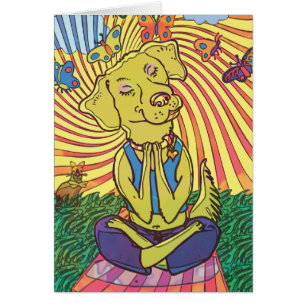 Dog Yoga Namaste