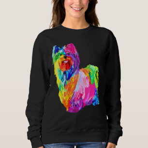 Dog Yorkie For Womens Yorkshire Terrier Mens Sweatshirt