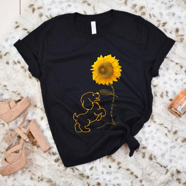 Dog You Are My Sunshine Dog Mum Dad Pet Lover T-Shirt (Creator Uploaded)