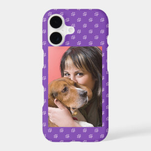 Dog & You Photo Personalise Puppy Dog Paw Purple