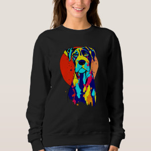 Dogbreed Great Dane Pop Colorful Sweatshirt