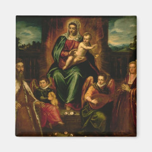 Doge Alvise Mocenigo and Family Magnet