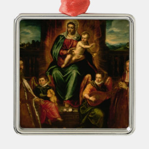 Doge Alvise Mocenigo and Family Metal Ornament