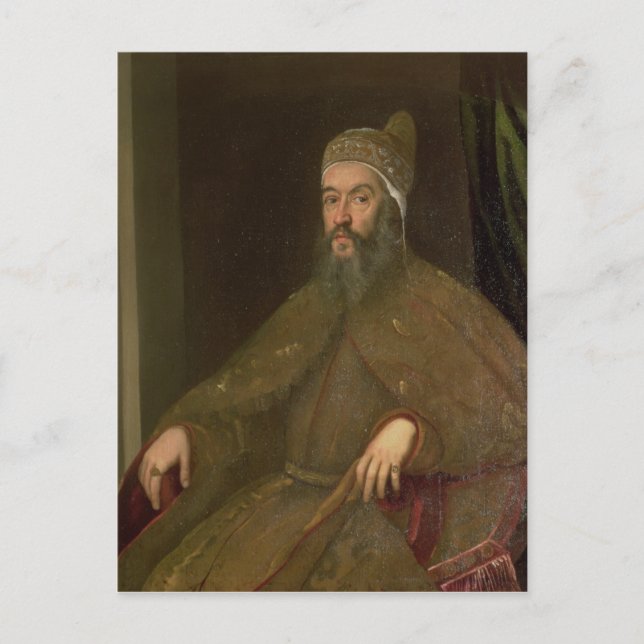 Doge Alvise Mocenigo Postcard (Front)