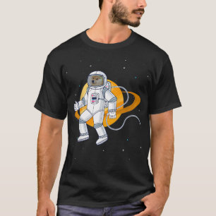 Doge Astronaut Dogecoin Crypto Hodl To The Moon T-Shirt