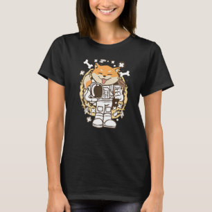 Doge Astronaut Shiba Inu To The Moon Outer Space A T-Shirt