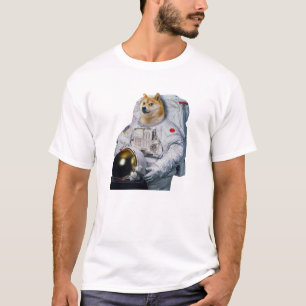 Doge Astronaut To The Moon T-Shirt