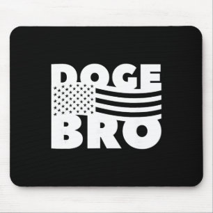 Doge Bro American Patriotic Trump Efficiency Mouse Pad