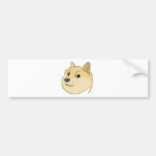 Doge Bumper Sticker