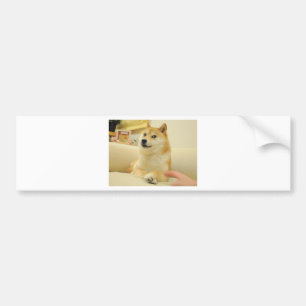 Doge Bumper Sticker