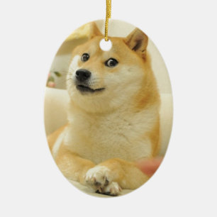 Doge Ceramic Ornament