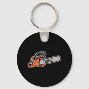 Doge Chainsaw D.o.g.e Saw Key Ring