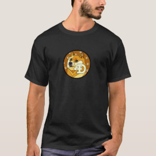 Doge Coin HODL Crypto Currency Dogecoin To The Moo T-Shirt