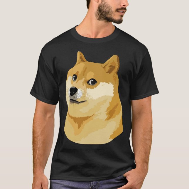 Doge Coin Inuit Inu Crypto Currency T-Shirt (Front)