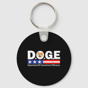 Doge D.o.g.e. Department Of Government Efficiency Key Ring