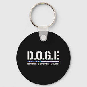 Doge D.o.g.e. Department Of Government Efficiency Key Ring