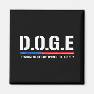 Doge D.o.g.e. Department Of Government Efficiency Magnet