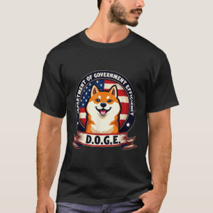 Doge D.o.g.e. Department Of Government Efficiency  T-Shirt