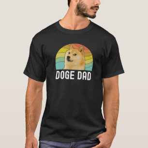 Doge Dad Coin Crypto Currency Blockchain Trader St T-Shirt