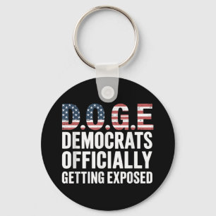 Doge Democrats Officially Getting Exposed _1 Key Ring