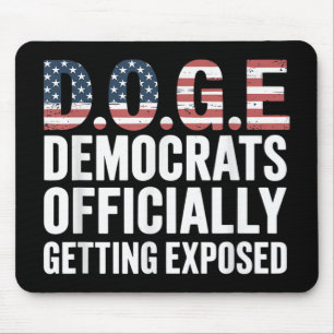 Doge Democrats Officially Getting Exposed _1 Mouse Pad