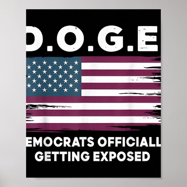 Doge Democrats Officially Getting Exposed _3  Poster (Front)