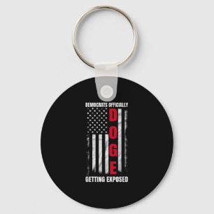 Doge Democrats Officially Getting Exposed _5 Key Ring