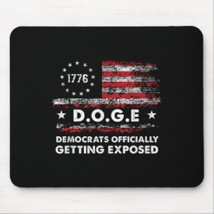 Doge Democrats Officially Getting Exposed Trump 2 Mouse Pad