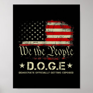 Doge Democrats Officially Getting Exposed Trump 2 Poster