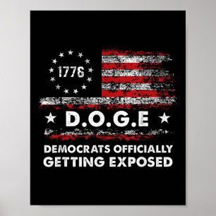 Doge Democrats Officially Getting Exposed Trump 2 Poster