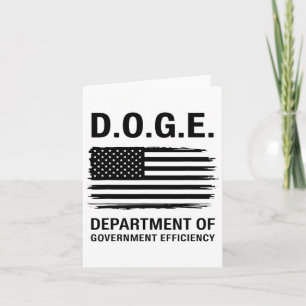 Doge Department Of Government Efficiency 4  Card