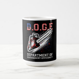 DOGE Department Of Government Efficiency Coffee Mug
