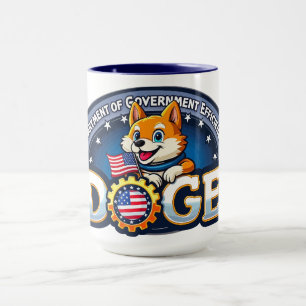 DOGE Department of Government Efficiency Logo LG Mug