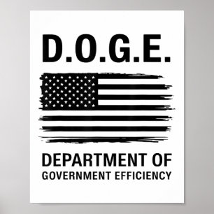 Doge Department Of Government Efficiency  Poster