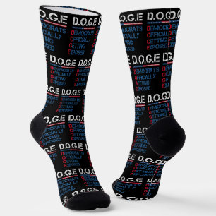 DOGE Department Of Government Efficiency Socks