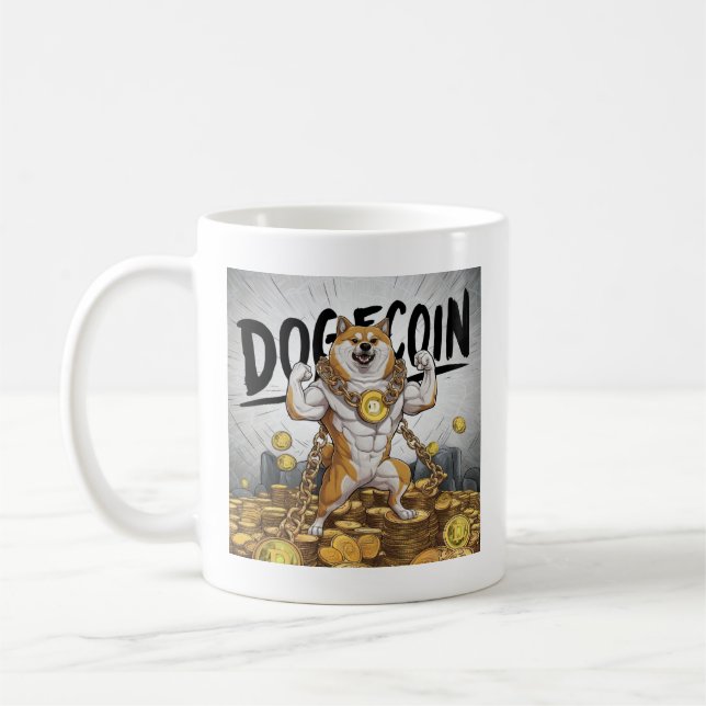 Doge Dog Coffee Mug (Left)