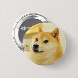 Doge Dog Pin Button