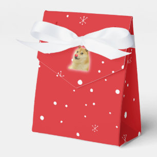 Doge Dogright Doggo Dog Christmas Meme Card red Favour Box