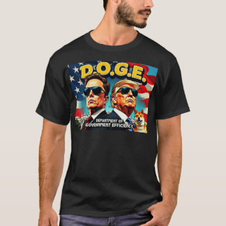 Doge Elon Trump T-Shirt