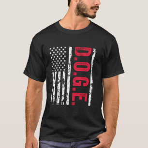 DOGE Funny D.O.G.E. Department Of Government Effic T-Shirt