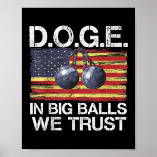 Doge In We Trust Poster