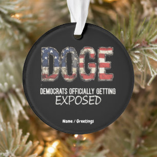 DOGE Is Making Democrats Officially Getting Expose Ornament