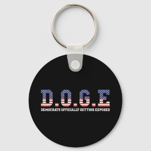 Doge Meme Democrats Officially Getting Exposed Usa Key Ring