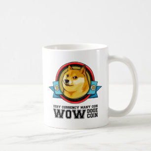 Doge Meme Dogecoin WOW Coffee Mug