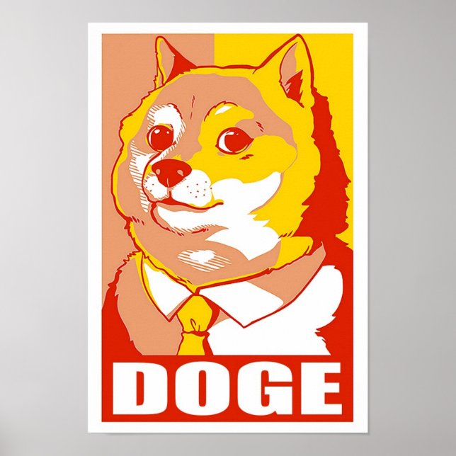 DOGE MEME POSTER (Front)