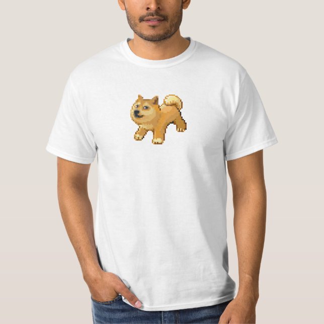 Doge Pokemon Pixel Dogemon T-Shirt (Front)