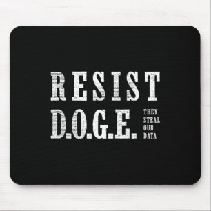 Doge Resist D.o.g.e. Mouse Pad