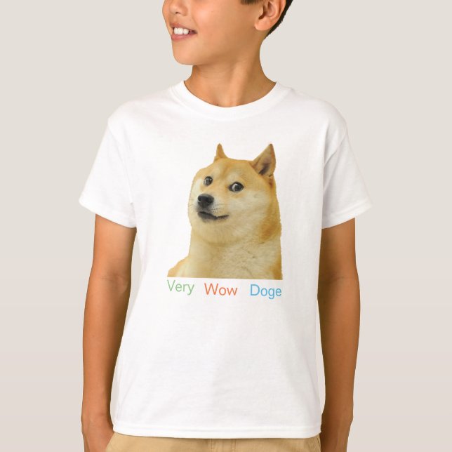 Doge tee for kids (Front)